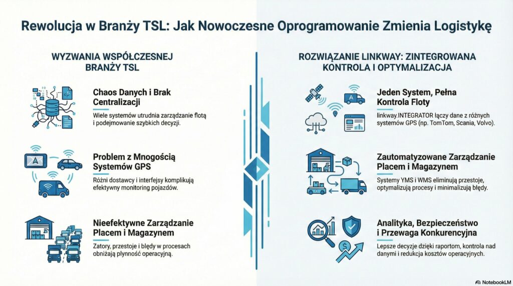Program TMS 1 Oprogramowanie dla firm transportowych