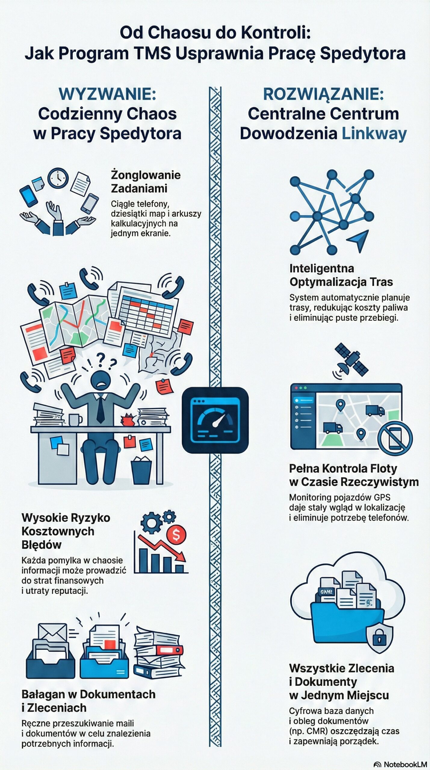 Program dla firmy transportowej, który ułatwia codzienną pracę spedytora