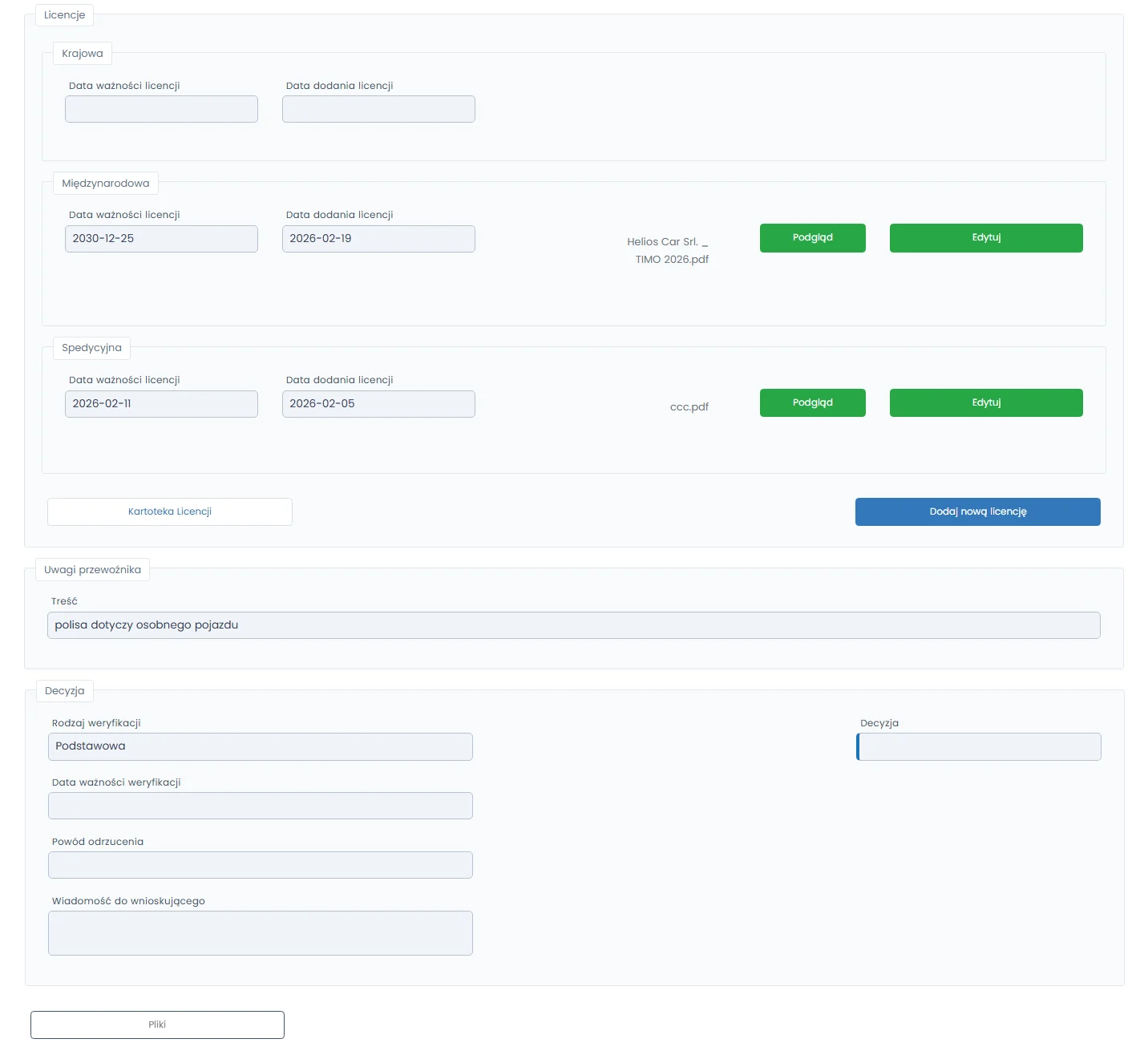 Jak planować w harmonogramie dostępnym on-line? 3 Trzyetapowy proces weryfikacji przewoźnika w systemie TMS, obejmujący weryfikację danych rejestrowych, statusów finansowych oraz dokumentacji bezpieczeństwa.